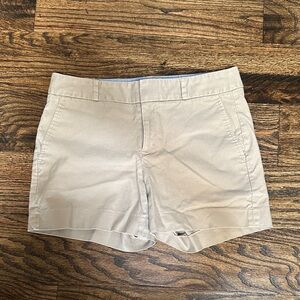Khaki Woven Shorts